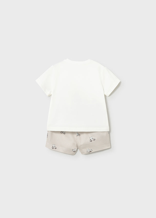 Conjunto pantalon corto camiseta