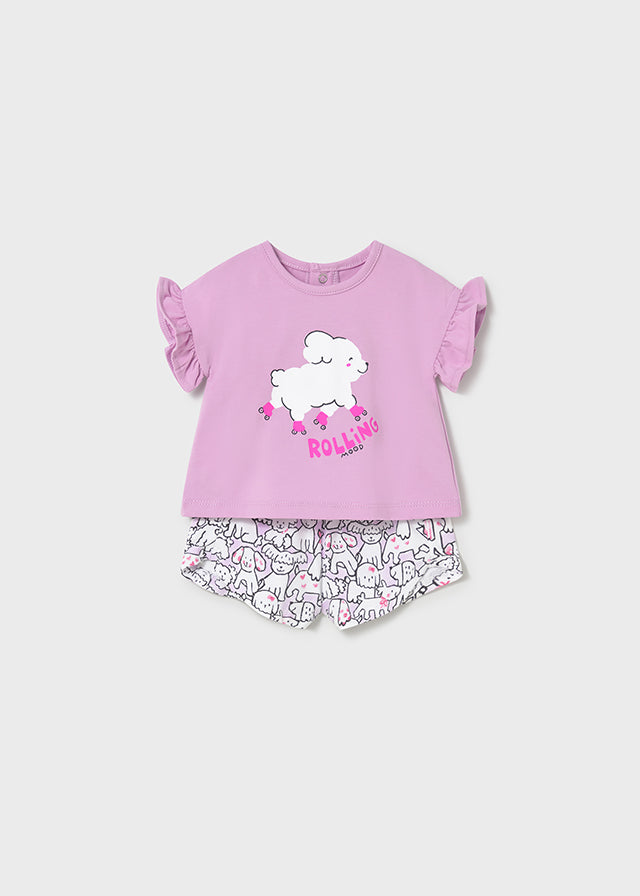 Conjunto short Bebé
