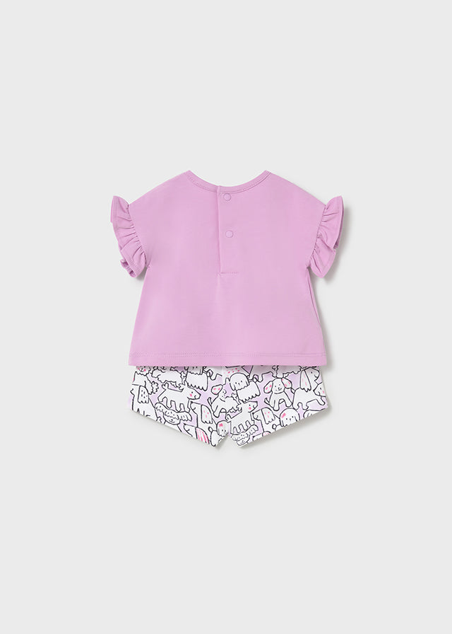 Conjunto short Bebé