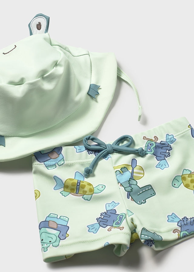 Conjunto de baño bebé de 3 piezas.