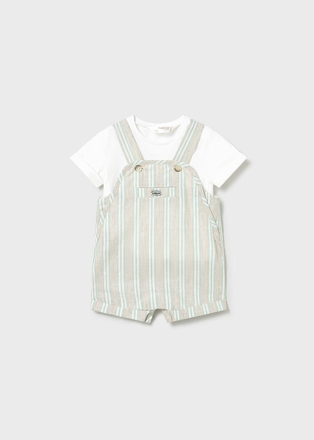 Conjunto peto y camiseta bebé