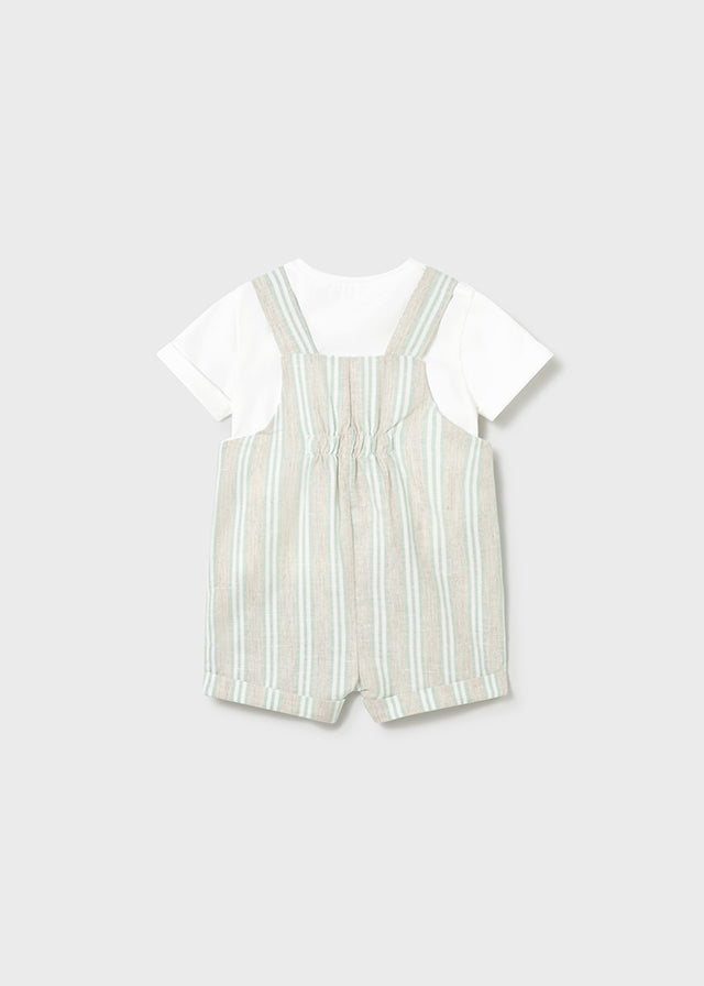 Conjunto peto y camiseta bebé