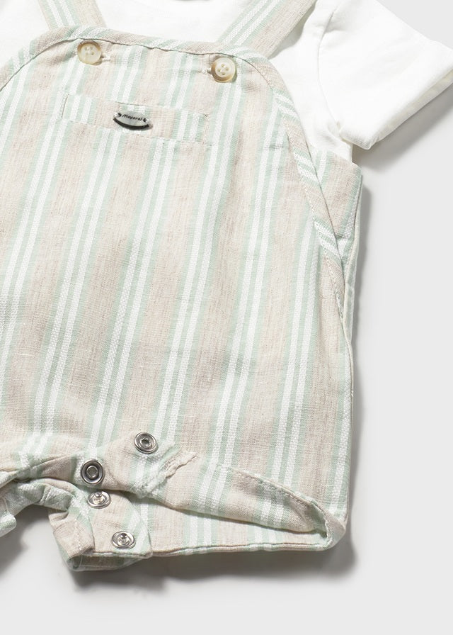 Conjunto peto y camiseta bebé