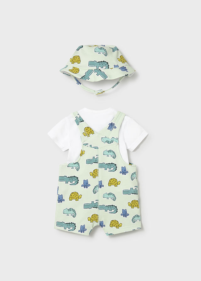 Conjunto peto camiseta y gorro