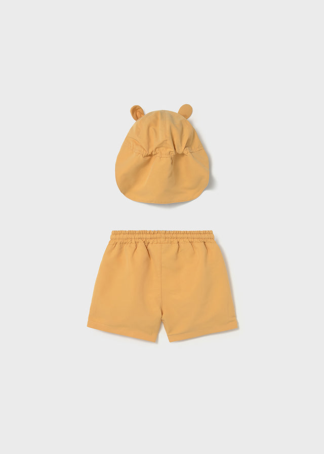 Conjunto bañador-gorro orejas