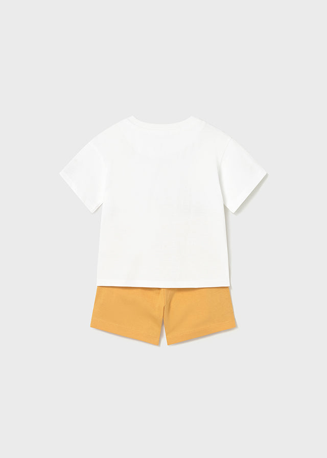 Conjunto bebé camiseta y short