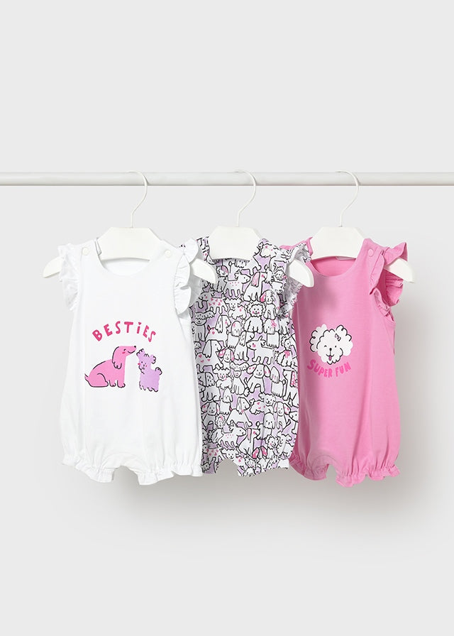 Conjunto 3 pijamas Bebé