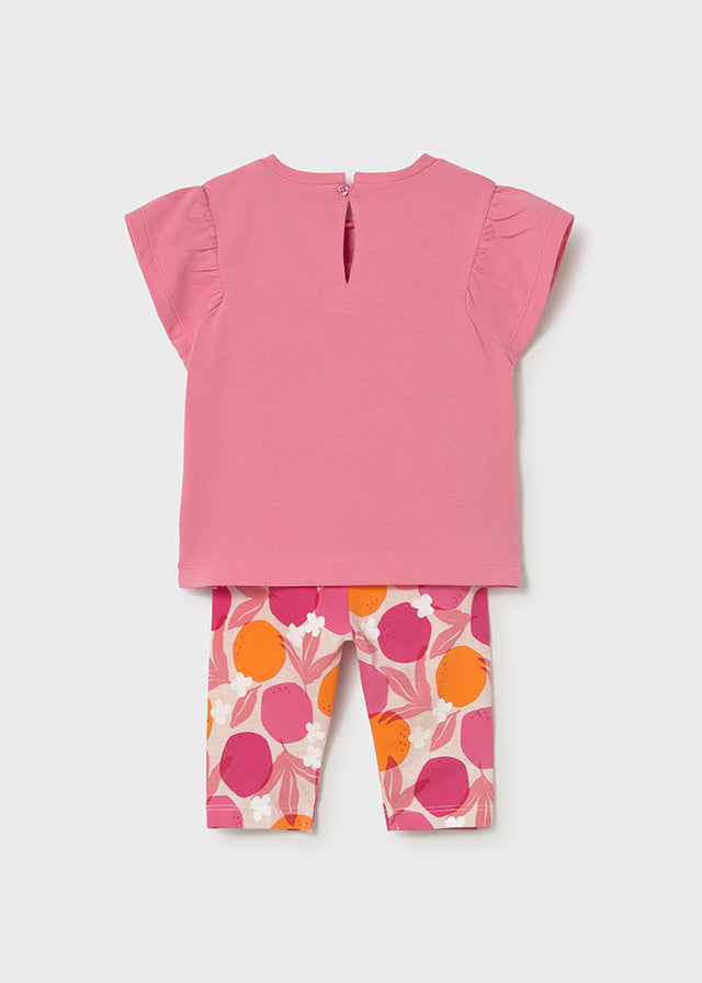 Conjunto leggings pirata y camiseta estampados bebé