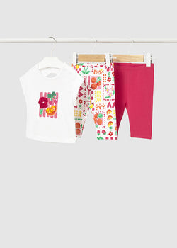Conjunto leggings 3 piezas