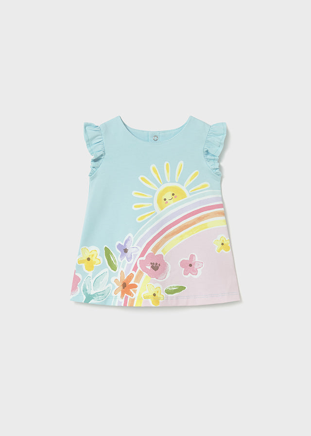 Vestido estampado bebé