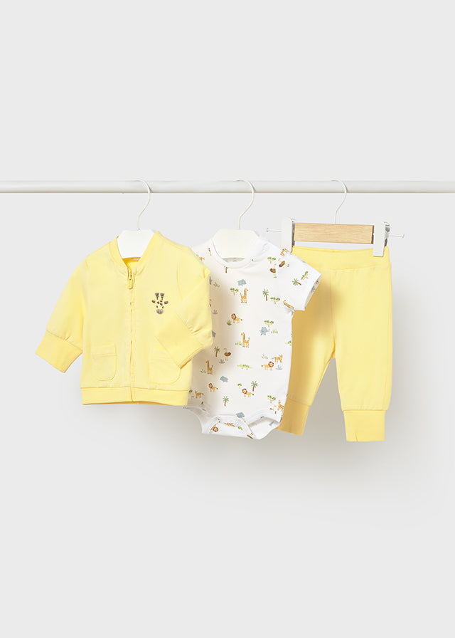 Chandal 3 piezas body bebé
