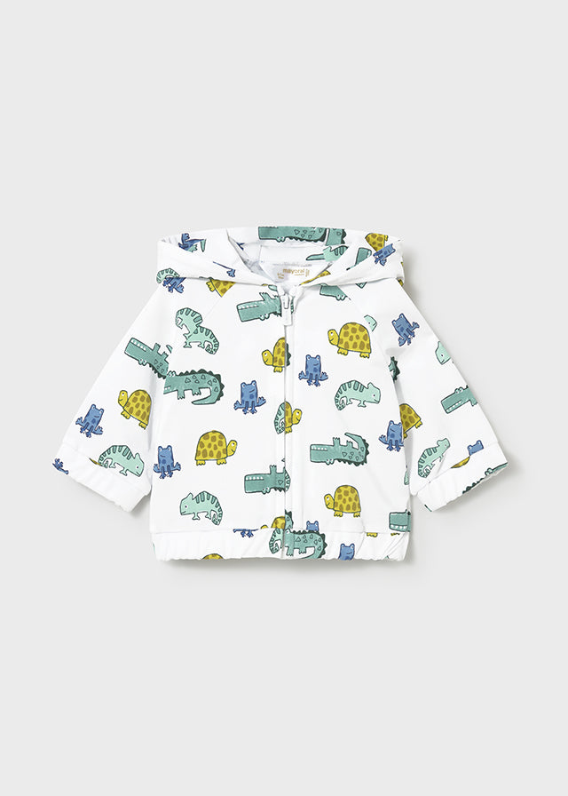 Conjunto bebé de 3 piezas con camiseta, chaqueta y pantalón