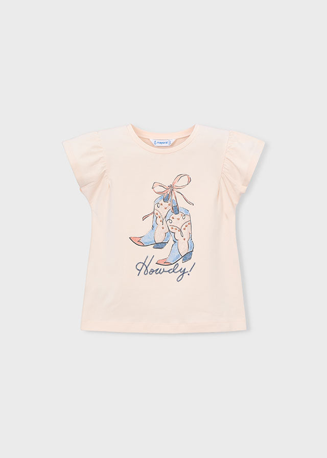 Camiseta manga corta niña