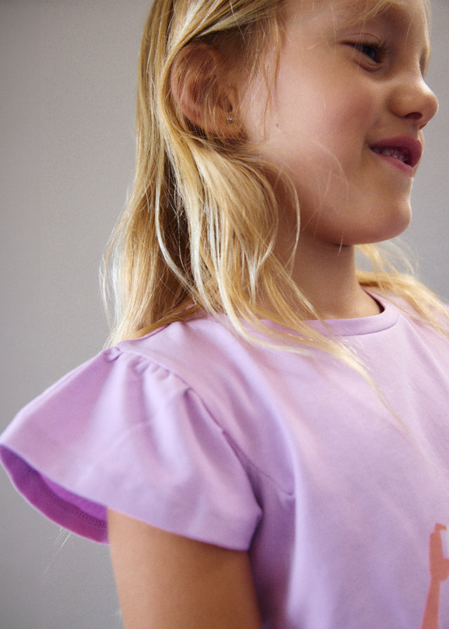 Camiseta manga corta niña