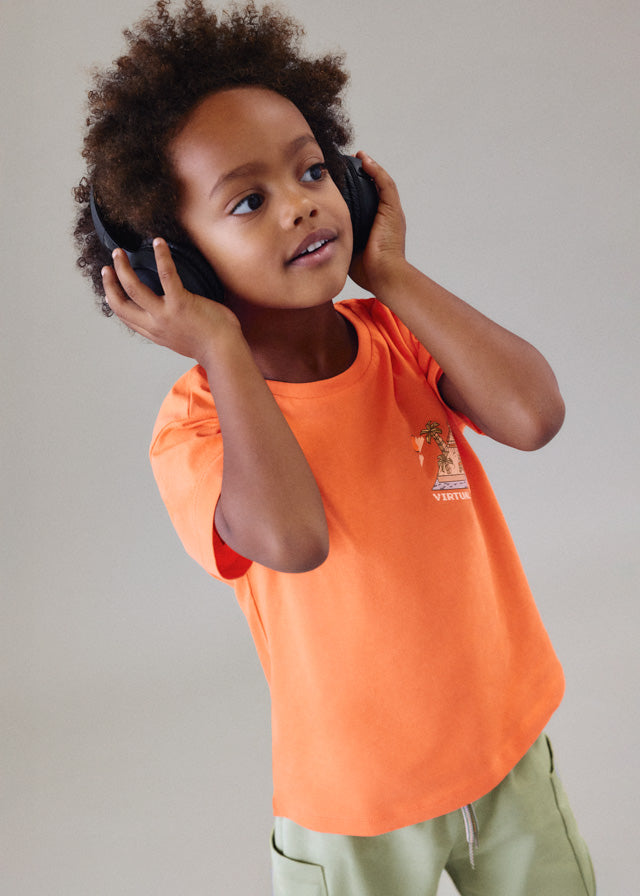 Camiseta manga corta mix and match niño