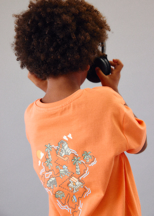 Camiseta manga corta mix and match niño