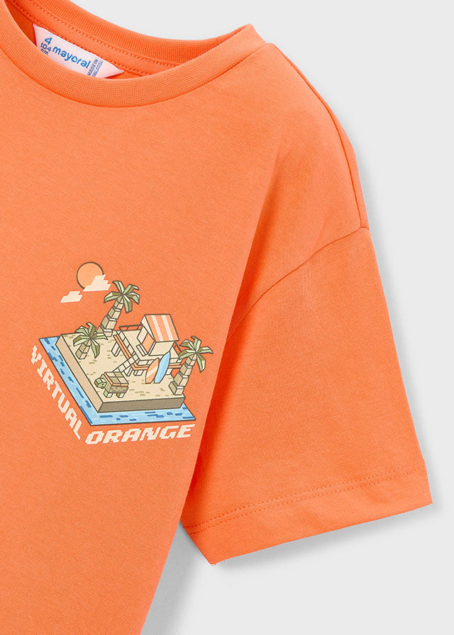 Camiseta manga corta mix and match niño