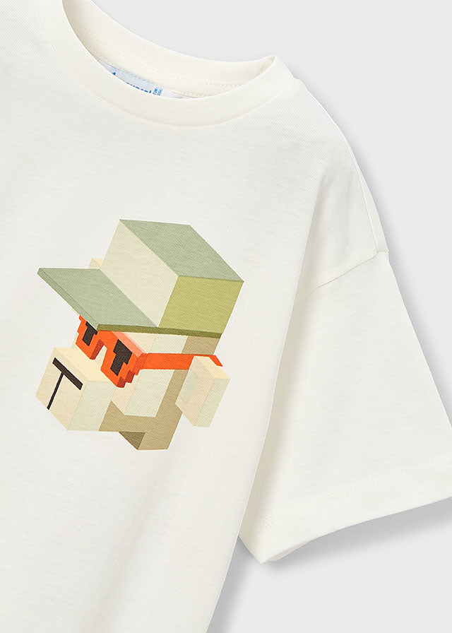Camiseta manga corta mix and match niño
