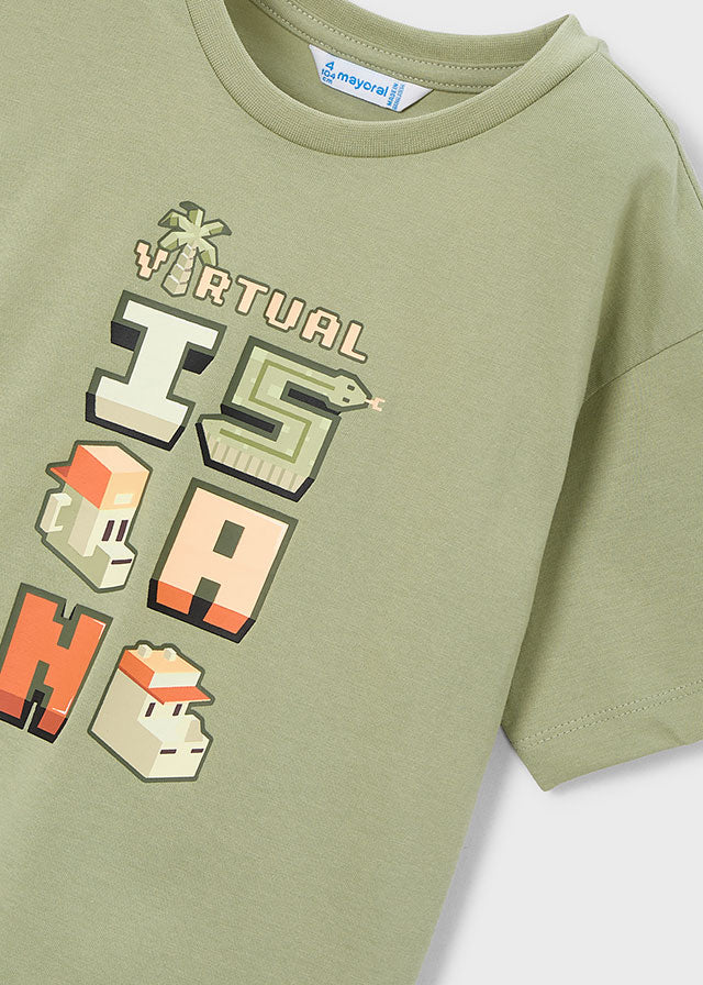 Camiseta manga corta mix and match niño