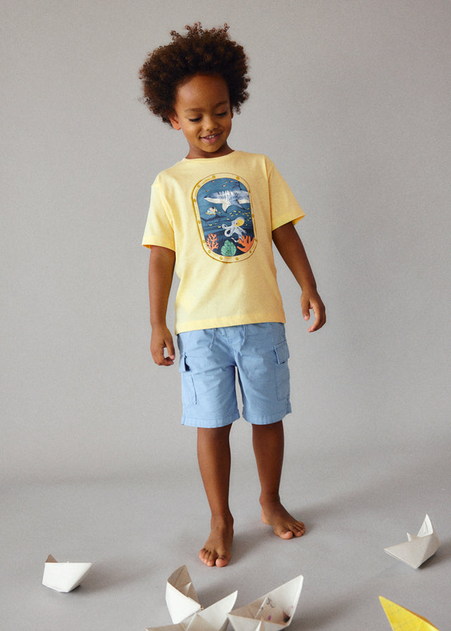 Camiseta manga corta ventana
