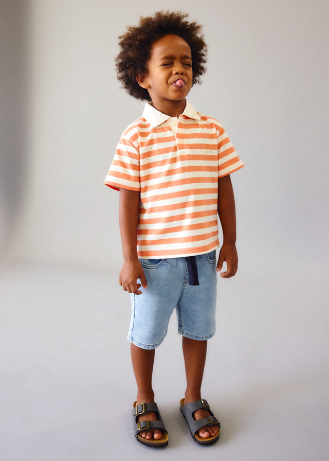 Bermuda vaquera jogger.