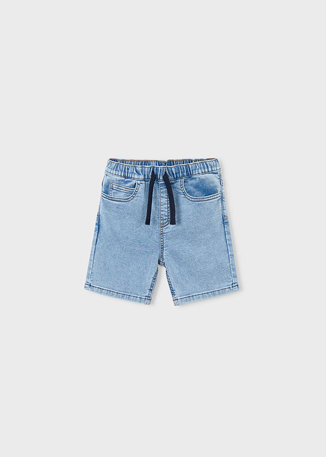 Bermuda vaquera jogger.