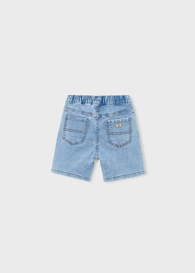 Bermuda vaquera jogger.