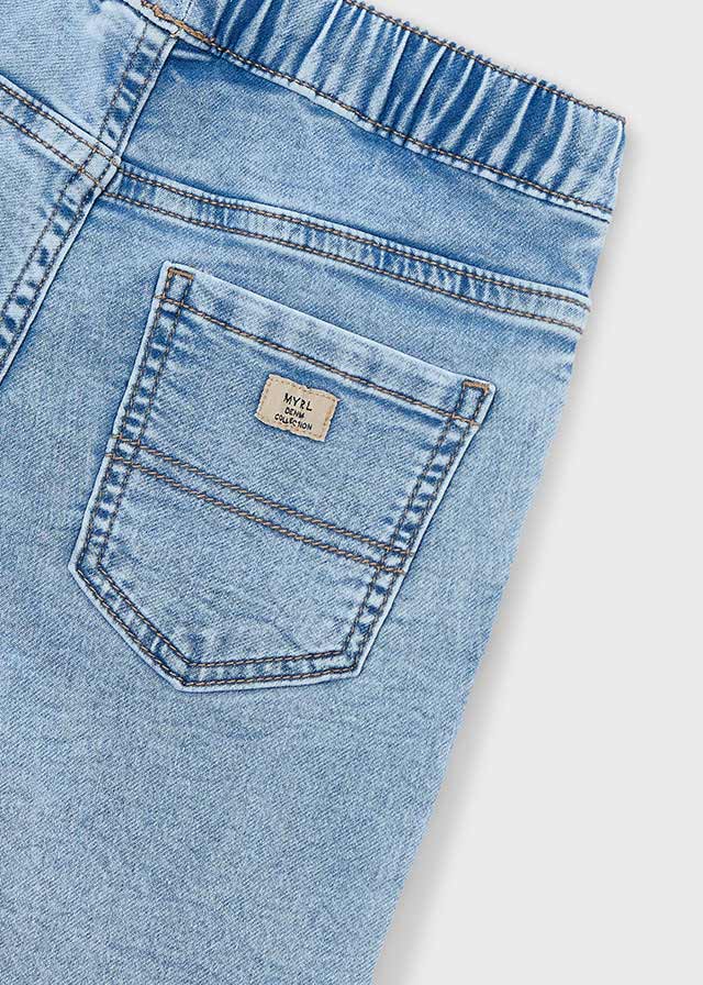 Bermuda vaquera jogger.