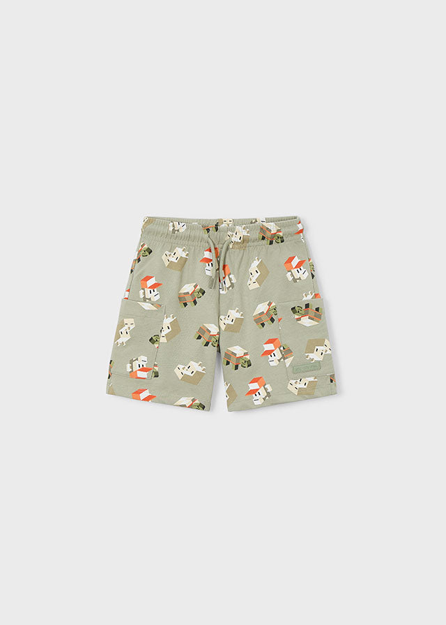 Bermuda infantil estampada niño