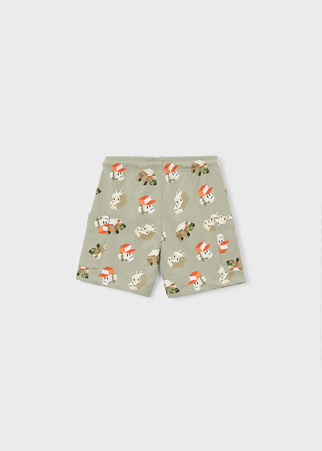 Bermuda infantil estampada niño