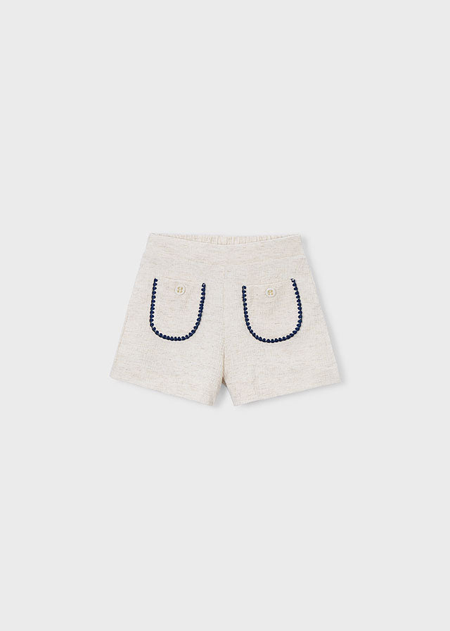 Pantalon corto bolsillos