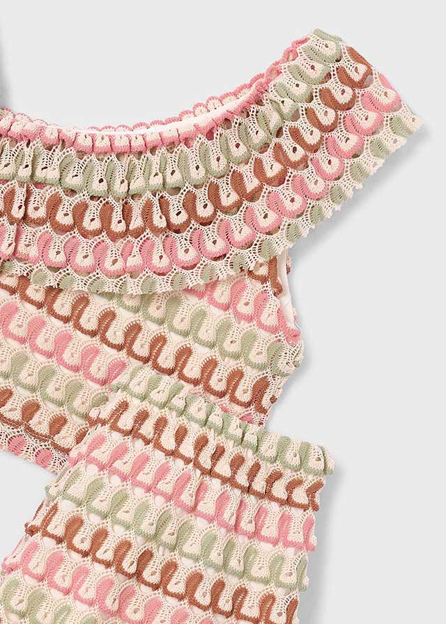 Conjunto short punto fantasia