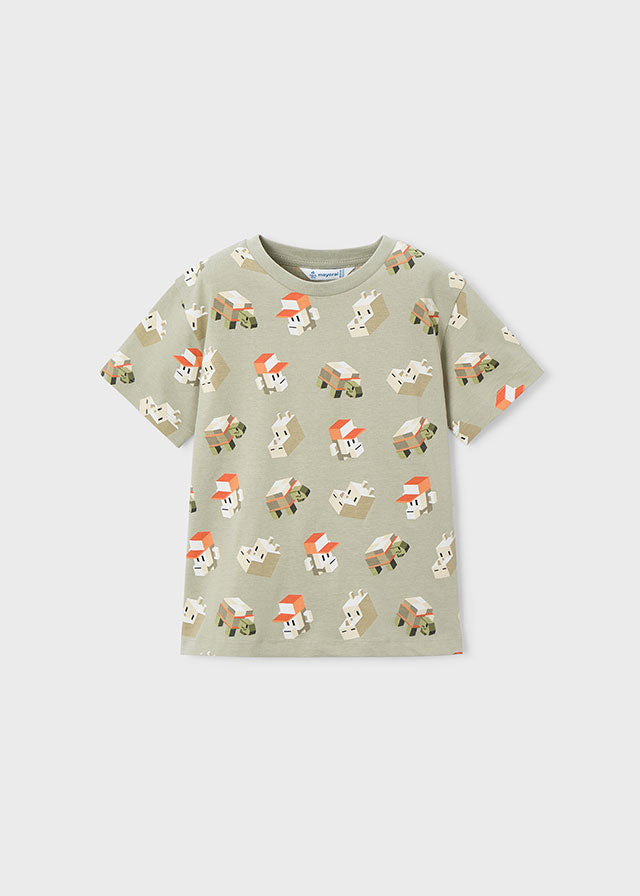 Conjunto 2 camisetas y bermuda niño