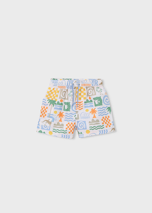 Bañador bermuda estampado niño