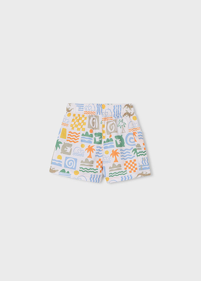 Bañador bermuda estampado niño