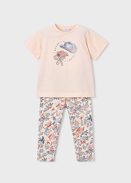 Conjunto leggings estampado