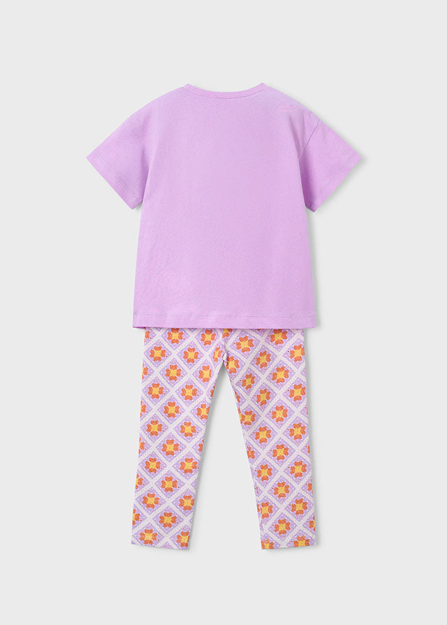 Conjunto leggings estampado