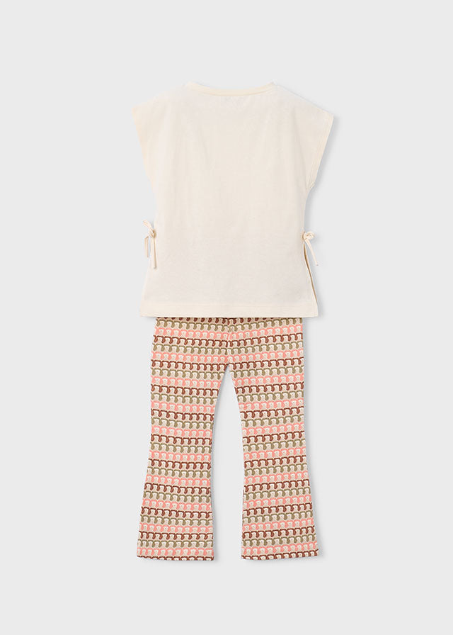 Conjunto leggings flare