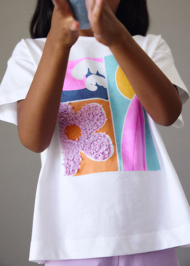 Conjunto leggings corto niña