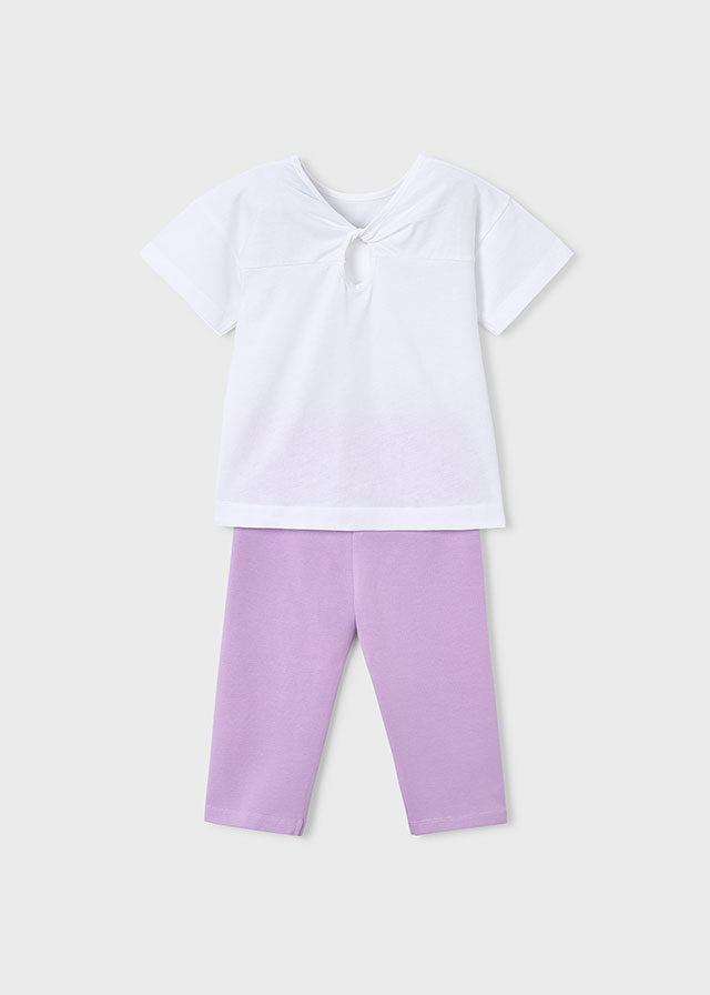 Conjunto leggings corto niña