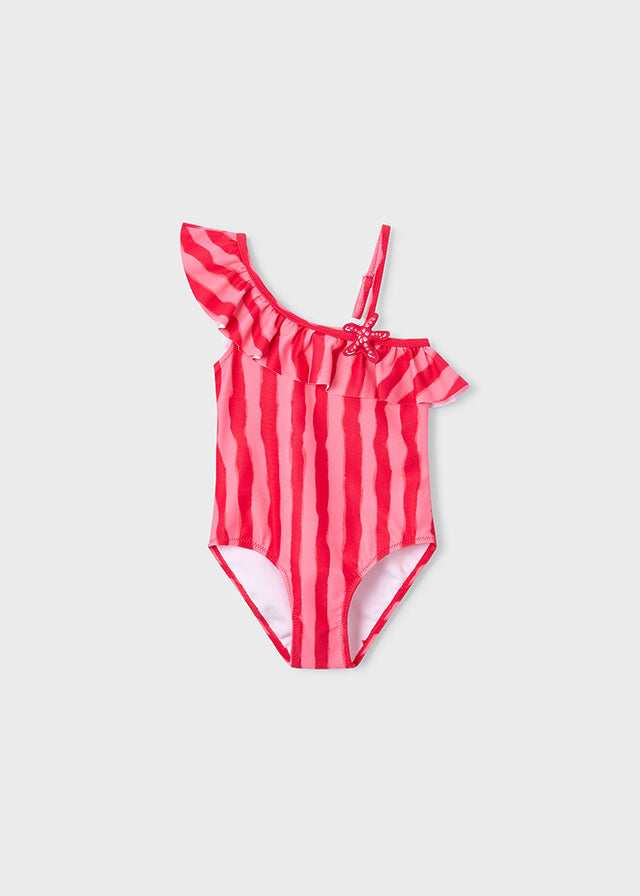 Bañador niña asimetrico