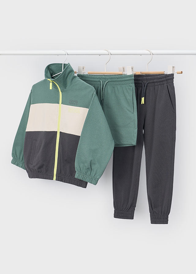 Chandal 3 Piezas Pantalón y Bermuda