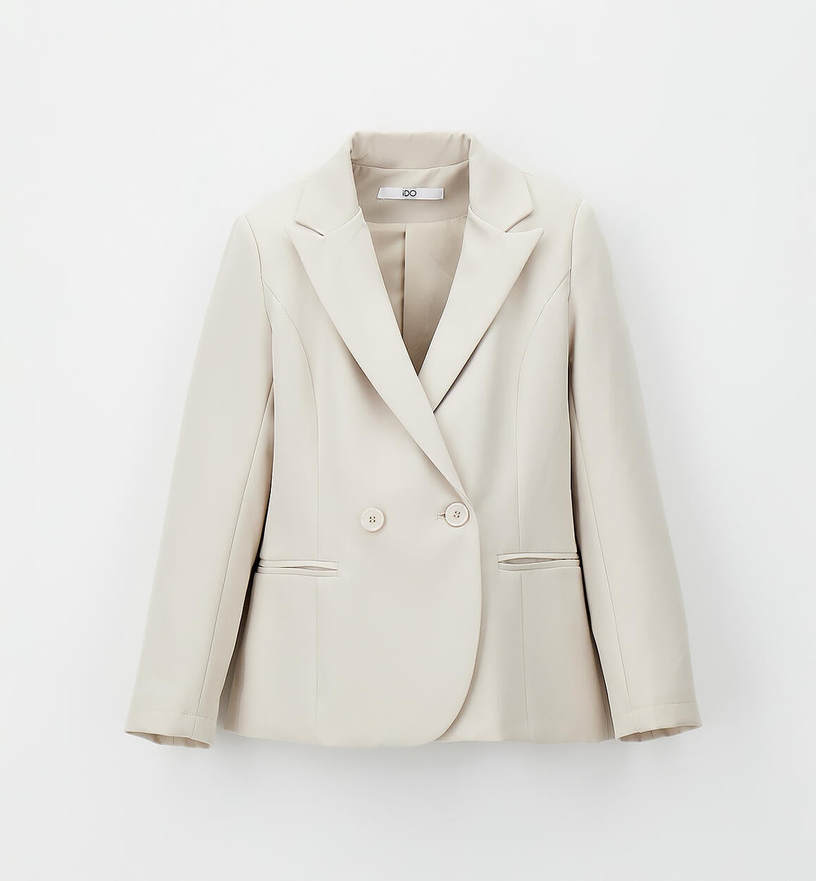 Chaqueta Americana cruzada doble botón para chica