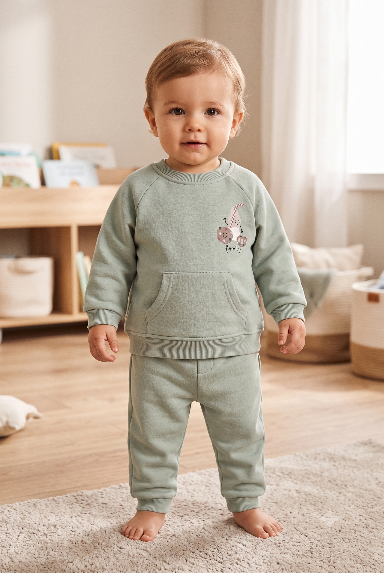 Chandal dos piezas unisex bebé.