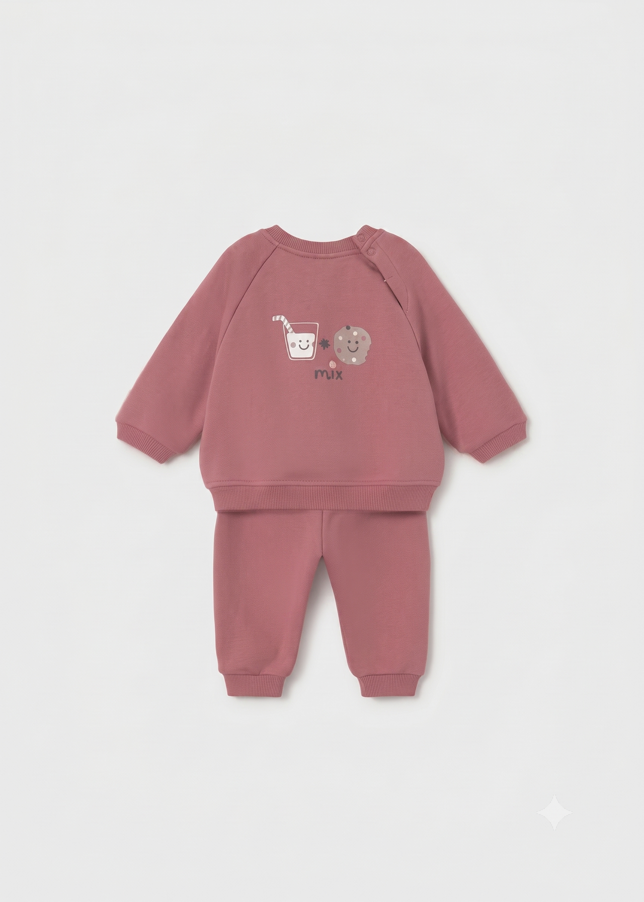 Chandal dos piezas manga larga unisex bebe.