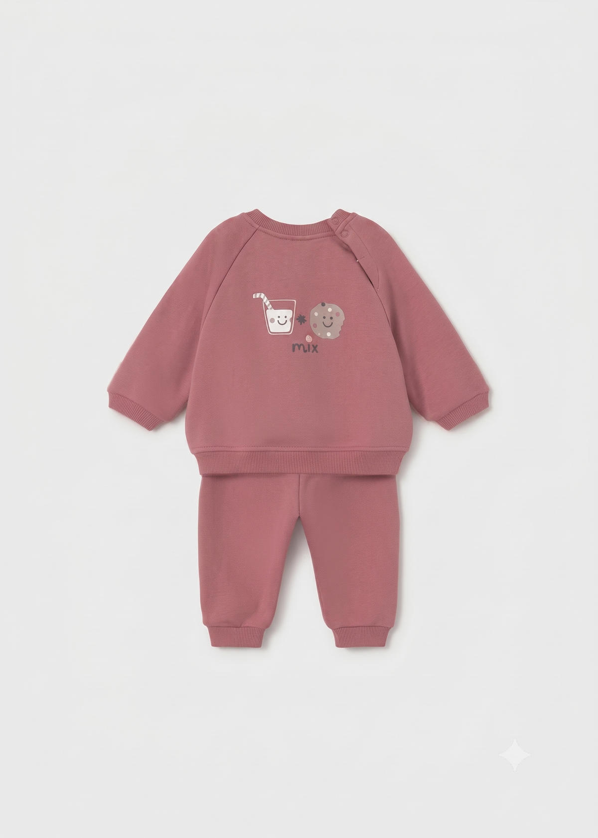 Chandal dos piezas manga larga unisex bebe.