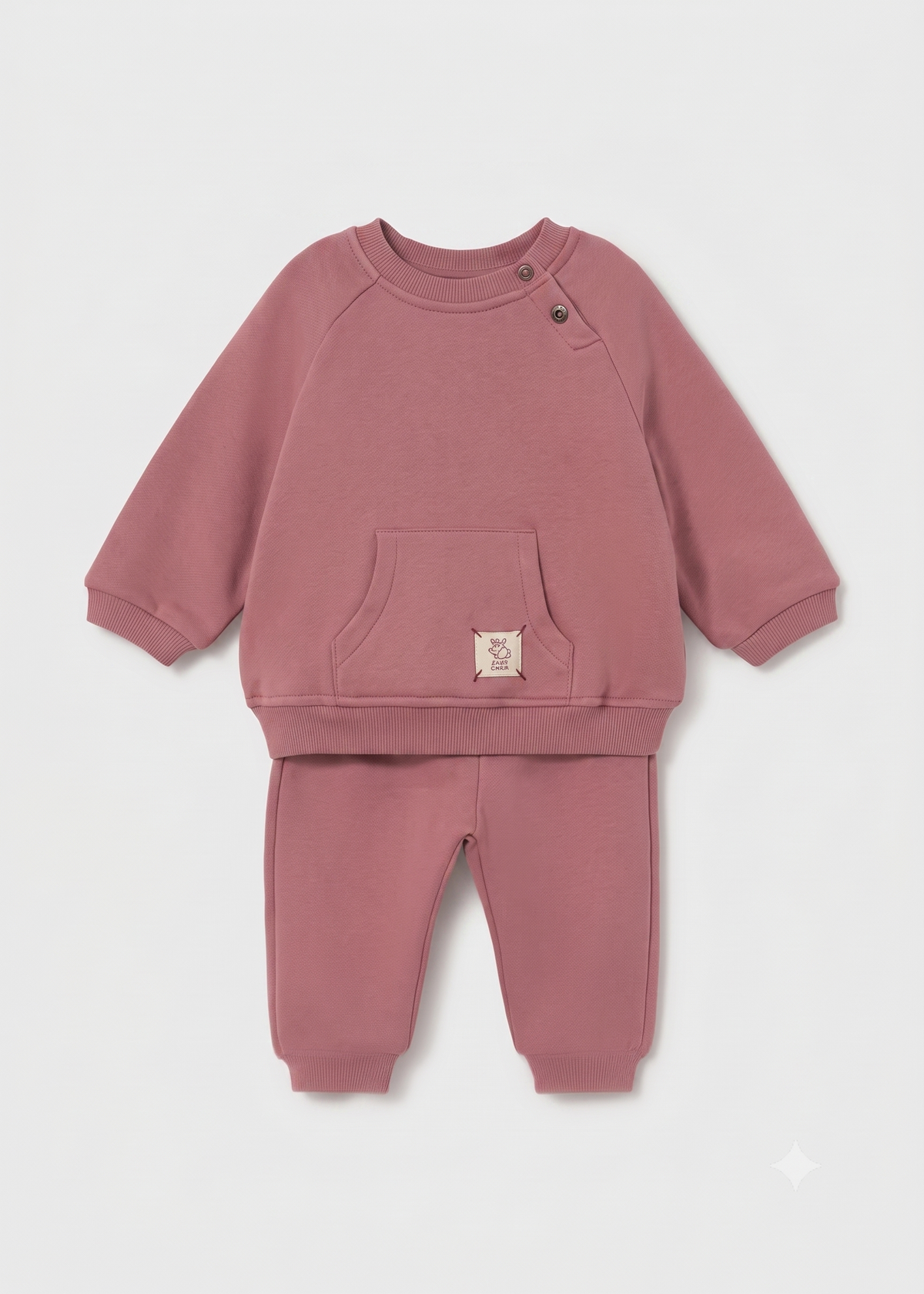 Chandal dos piezas manga larga unisex bebe.
