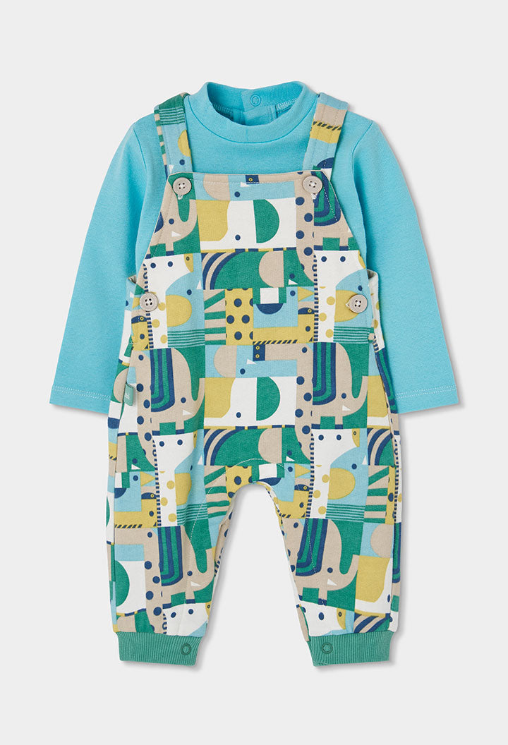 Conjunto punto de bebé niño