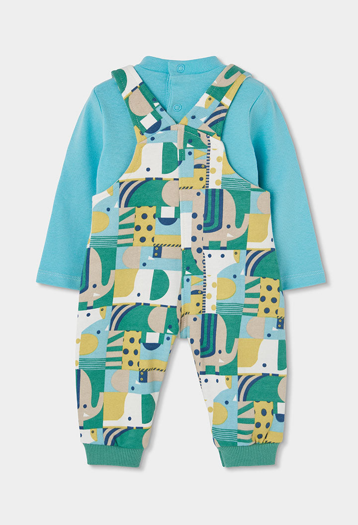 Conjunto punto de bebé niño
