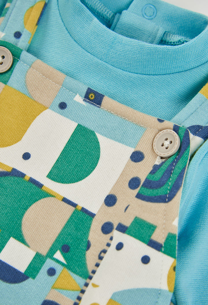 Conjunto punto de bebé niño